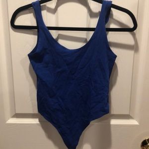 royal blue bodysuit